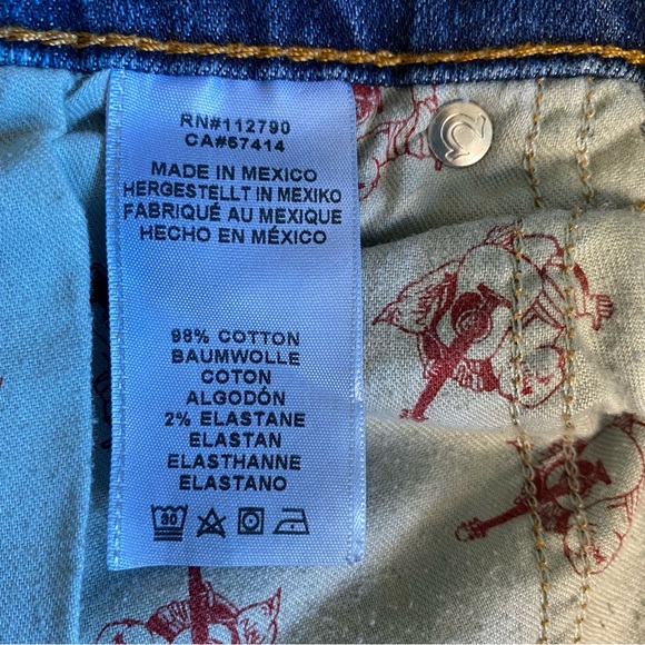 Vintage True Religion Straight Jeans Men’s Size 38 - Picture 3 of 12